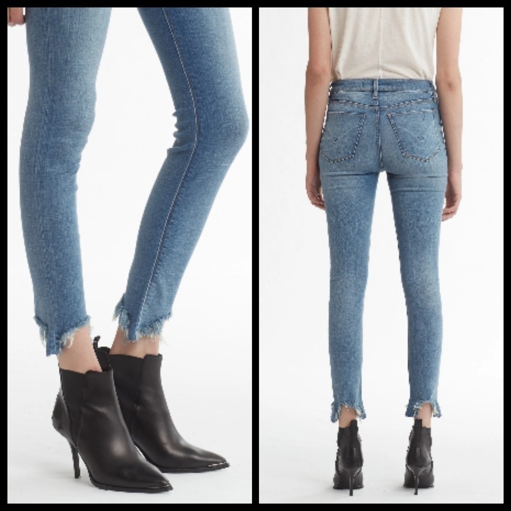 💕HUDSON💕 Barbara High Waist Super Skinny Ankle